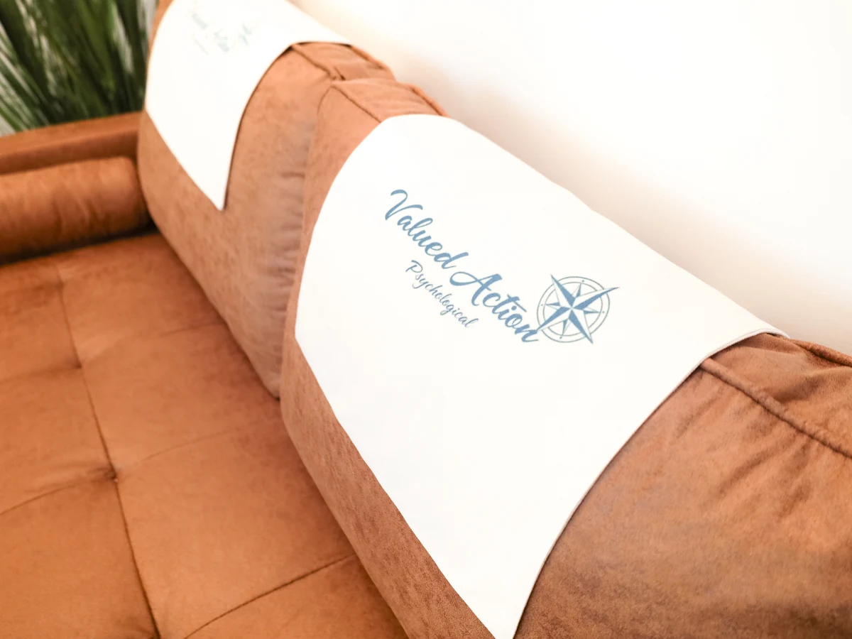 Valued Action Psychological branded clinic decor, Bedford, Nova Scotia — contact us to explore our services